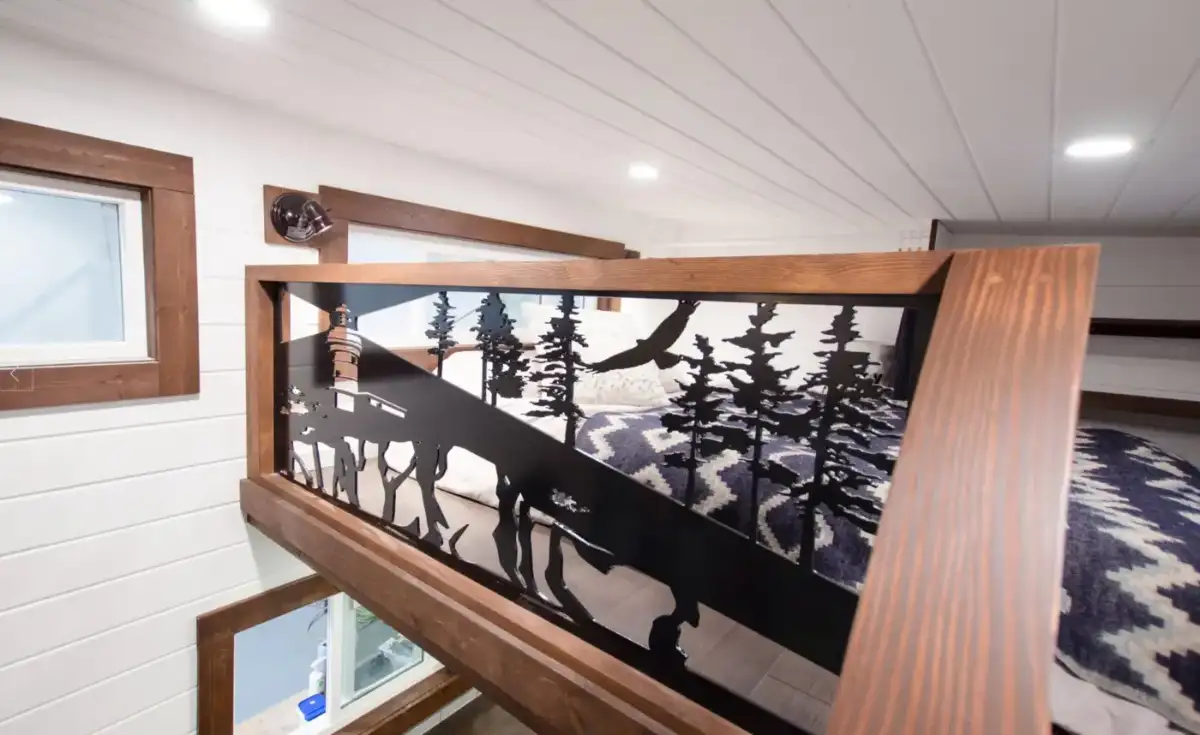 Forest railing panel