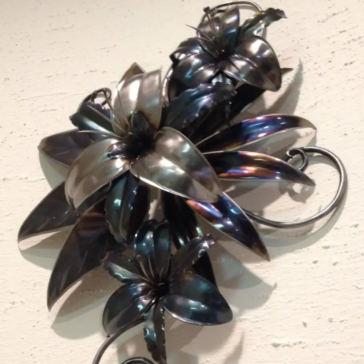 Forged steel lilies