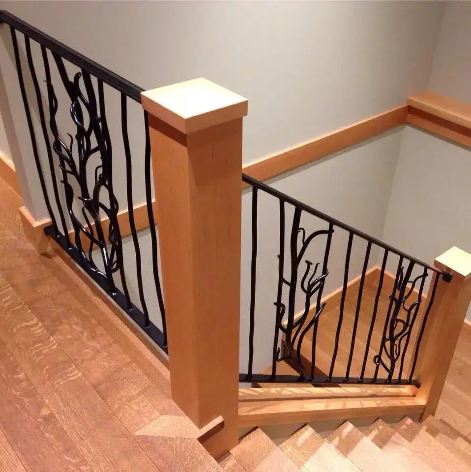 Vine stair railing
